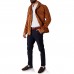 Laverapelle Men’s Trucker Cow Suede Leather Jacket (Black, Blazer Jacket) - 2501003
