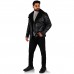 Laverapelle Men’s Biker Style Shearling Lambskin Leather Jacket (Black, Double Rider Jacket) - 2501005