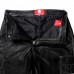 Laverapelle Men's Genuine Lambskin Leather Pants (Black, Cargo Pants) - 2504001