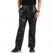 Laverapelle Men's Genuine Lambskin Leather Pants (Black, Leather Jeans) - 2504002