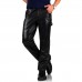 Laverapelle Men’s Carpenter Leather Pants - 2504003