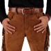 Laverapelle Men’s Cowboy Fringe Leather Pants - 2504005
