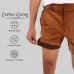 Laverapelle Men's Genuine Lambskin Leather Shorts (Black, Casual Shorts) - 2505001