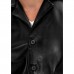 Laverapelle Men's Genuine Cowhide Leather Shirt (Black, Blazer Shirt) - 2506001