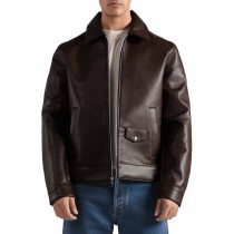 Laverapelle Men's Genuine Lambskin Leather Jacket (Black, Biker Jacket) - 2601002