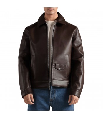 Laverapelle Men's Genuine Lambskin Leather Jacket (Black, Biker Jacket) - 2601002