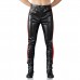 Laverapelle Striped Leather pants