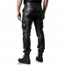 Laverapelle Classic Cargo Leather Pants