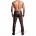 Laverapelle Lace-up biker leather pants