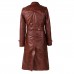 Laverapelle Women's Genuine Lambskin Leather Coat (Trench Coat) - 1822012