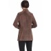 Laverapelle Women's Genuine Cow suede Leather Coat (Officer Coat) - 1522657