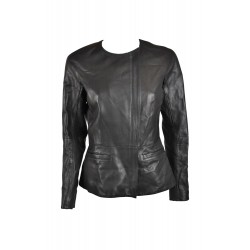 Laverapelle Women's Genuine Lambskin Leather Jacket (Fencing Jacket) - 1521731