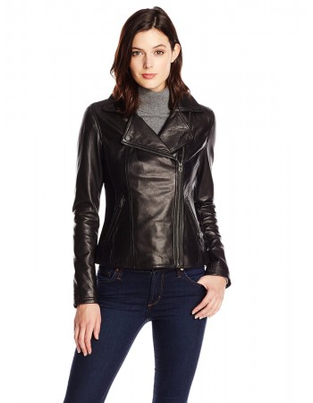 Laverapelle Women's Genuine Lambskin Leather Jacket (Fencing Jacket) - 1521708