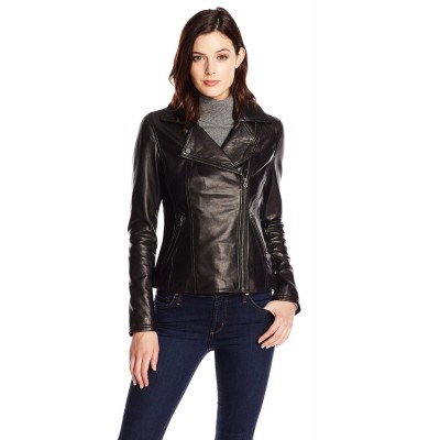 Laverapelle Women's Genuine Lambskin Leather Jacket (Fencing Jacket) - 1521708