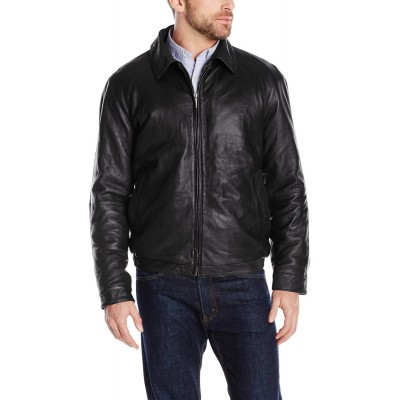 Laverapelle Men's Genuine Lambskin Leather Jacket (Aviator Jacket) - 1501379