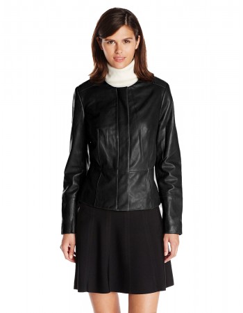 Laverapelle Women's Genuine Lambskin Leather Jacket (Fencing Jacket) - 1521720