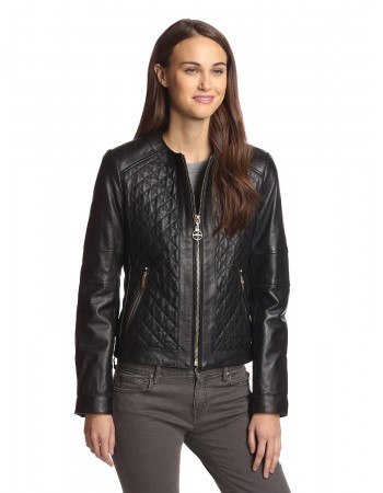 Laverapelle Women's Genuine Lambskin Leather Jacket (Fencing Jacket) - 1521724