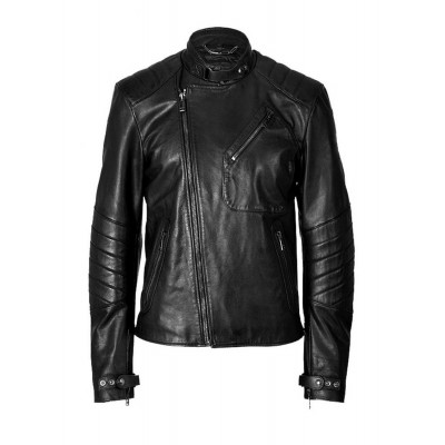 Laverapelle Men's Genuine Lambskin Leather Jacket (Fencing Jacket) - 1501589