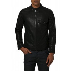 Laverapelle Men's Genuine Lambskin Leather Jacket (Classic Jacket) - 1501057