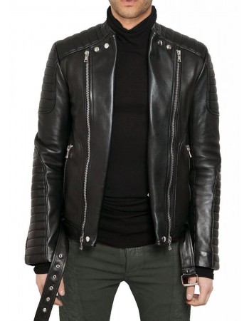 Laverapelle Men's Genuine Lambskin Leather Jacket (fencing Jacket) - 1501356