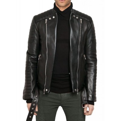 Laverapelle Men's Genuine Lambskin Leather Jacket (fencing Jacket) - 1501356