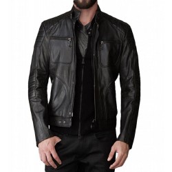 Laverapelle Men's Genuine Lambskin Leather Jacket (Fencing Jacket) - 1501366