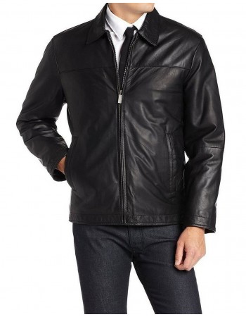 Laverapelle Men's Genuine Lambskin Leather Jacket (Aviator Jacket) - 1501282