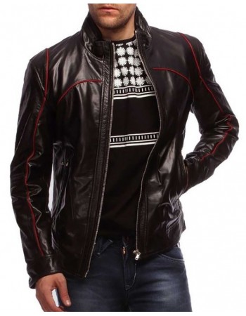 Laverapelle Men's Genuine Lambskin Leather Jacket (Racer Jacket) - 1501441 Laverapelle Men's Genuine Lambskin Leather Jacket (Racer Jacket) - 1501441