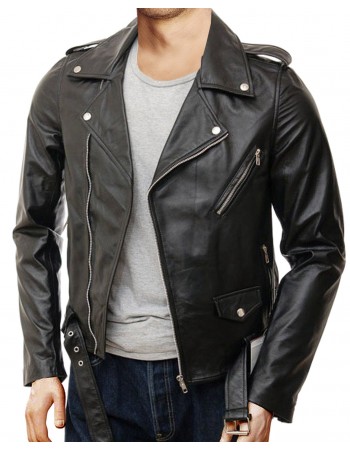 Laverapelle Men's Genuine Lambskin Leather Jacket (Double Rider Jacket) - 1501428