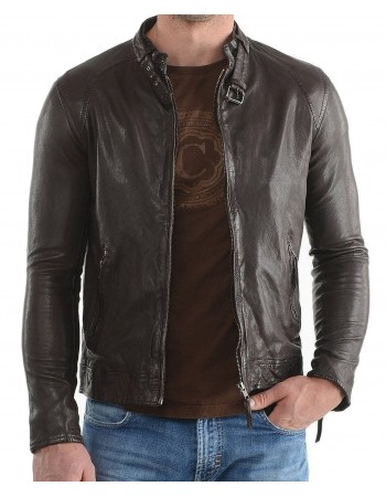 Laverapelle Men's Genuine Lambskin Leather Jacket (Racer Jacket) - 1501647