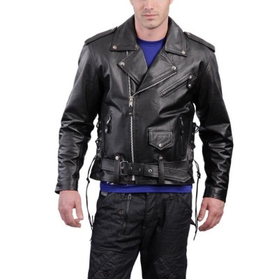Laverapelle Mens leather Double Rider Jacket (1510561)