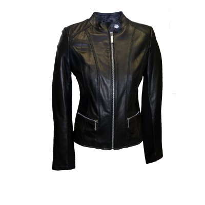 Laverapelle Women's Genuine Lambskin Leather Jacket (Fencing Jacket) - 1521696