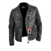 Laverapelle Men's Genuine Lambskin Leather Jacket (Double Rider Jacket) - 1501001