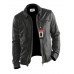Laverapelle Men's Genuine Lambskin Leather Jacket (Aviator Jacket) - 1501013