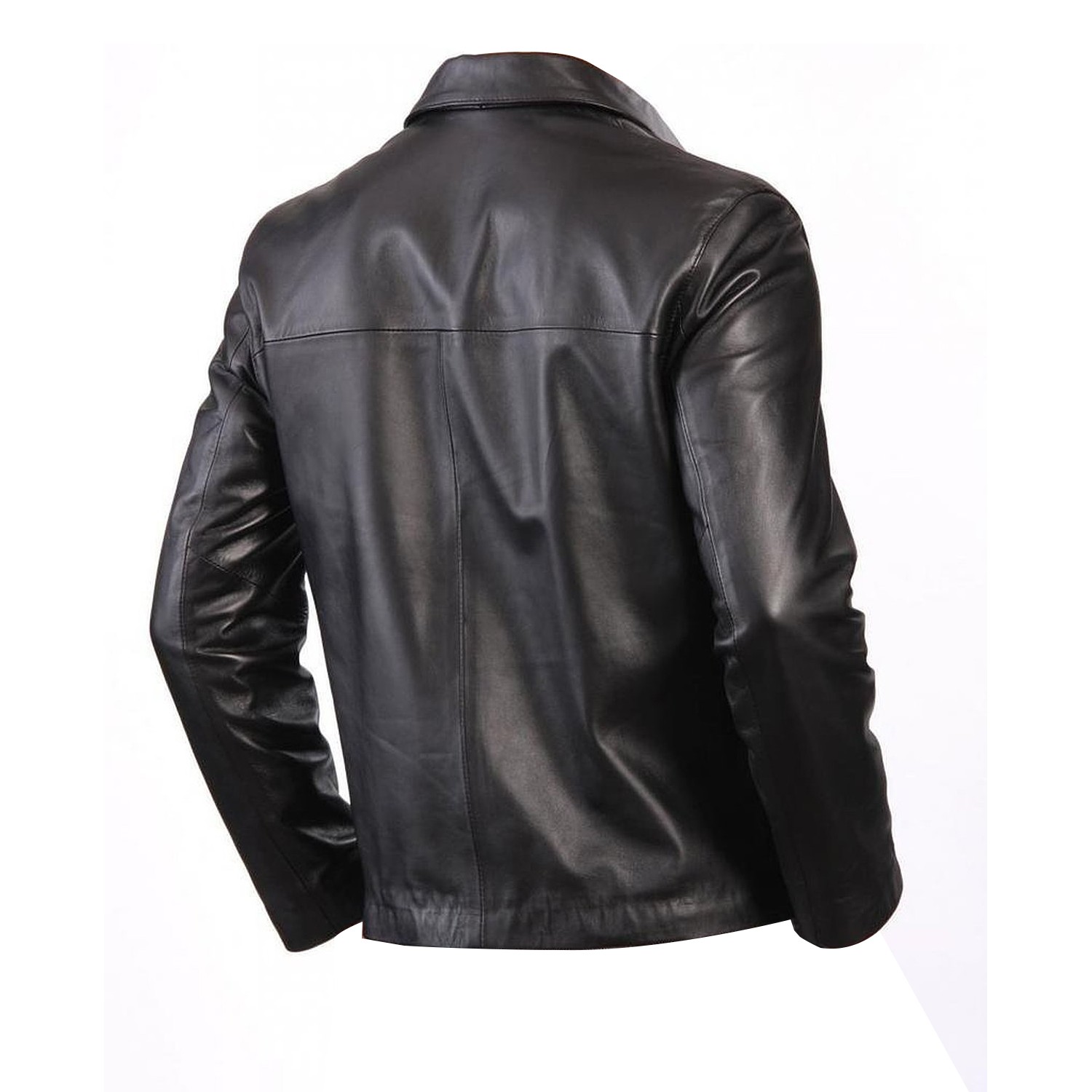 Black, Aviator Jacket Laverapelle Mens Genuine Lambskin Leather Jacket 1501331 