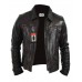 Laverapelle Men's Genuine Lambskin Leather Jacket (Aviator Jacket) - 1501382