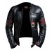 Laverapelle Men's Genuine Lambskin Leather Jacket (Racer Jacket) - 1501535