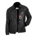 Laverapelle Men's Genuine Cowhide Leather Jacket (Aviator Jacket) - 1501584