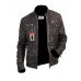 Laverapelle Men's Genuine Cowhide Leather Jacket (Officer Jacket) - 1501608