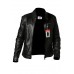 Laverapelle Men's Genuine Cowhide Leather Jacket (Aviator Jacket) - 1501650
