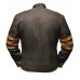 Laverapelle X-Men: Wolverine Logan Hugh Jackman Sheep Leather Jacket (Racer Jacket) - 1501799