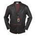 Laverapelle Men's 3 Button Vintage Real Cowhide Leather Stylish Coat (Blazer Coat) - 1502801