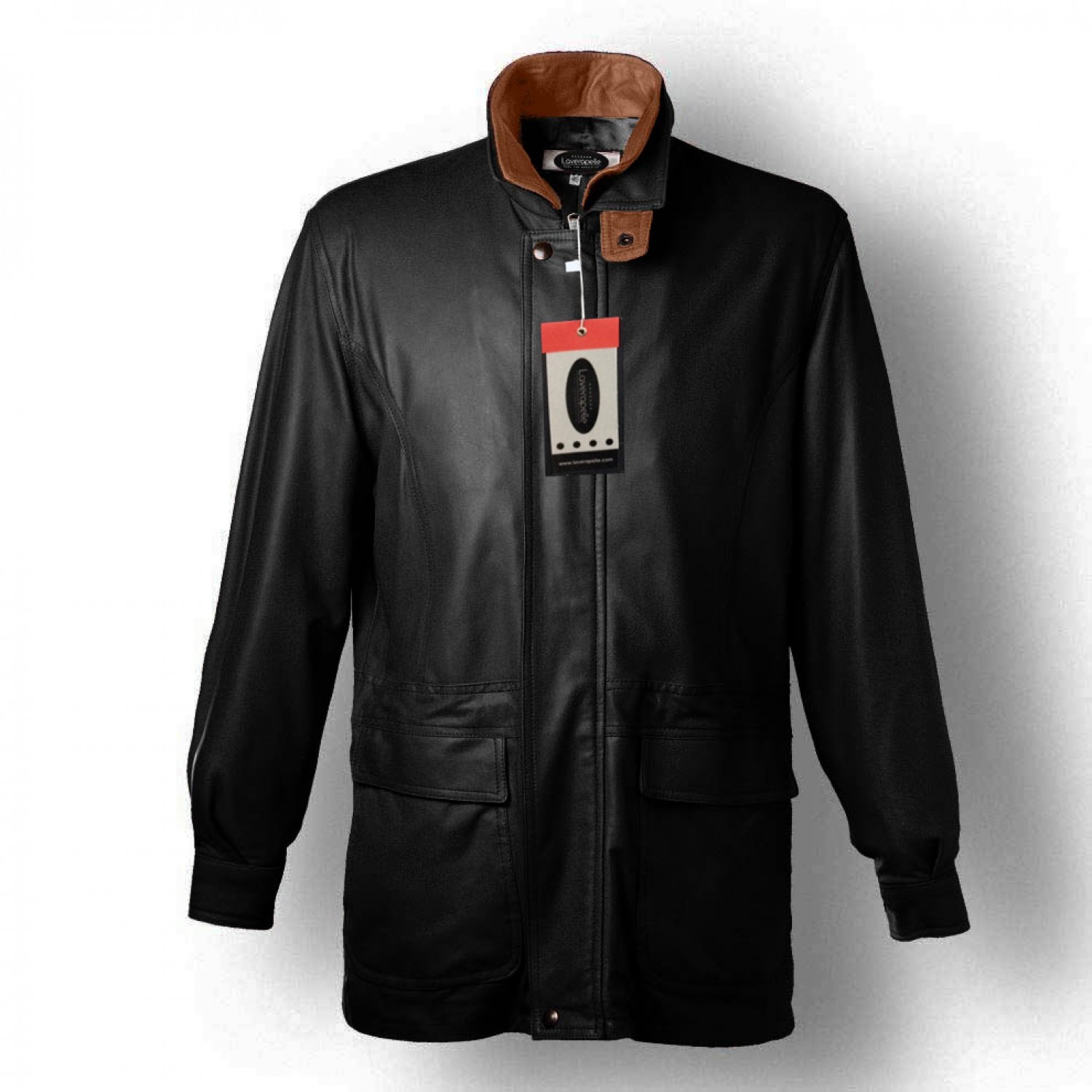 1501814 Black, Aviator Jacket Laverapelle Mens Genuine Lambskin Leather Jacket