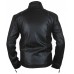 Laverapelle Men's RIVET Biker Leather Jacket With Distressed Faded Seams (Fencing Jacket) - 1501810