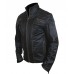 Laverapelle Men's RIVET Biker Leather Jacket With Distressed Faded Seams (Fencing Jacket) - 1501810
