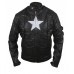 Laverapelle Men's Chris Evans Captain America Leather Jacket (Fencing Jacket) - 1501772