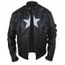 Laverapelle Men's Chris Evans Captain America Leather Jacket (Fencing Jacket) - 1501772