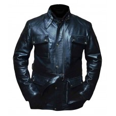 Laverapelle Men's Will Smith I Am Legend Geniune Leather Jacket (Officer Jacket) - 1501775