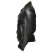 Laverapelle Men's Terminator Cowhide Leather Biker Gang Slim Fit Jacket (Double Rider Jacket) - 1501804