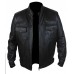 Laverapelle Men's Sheep Leather Bomber Biker Jacket 6 Front Pockets (Officer Jacket) - 1501795